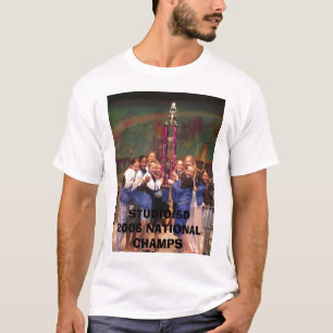 T-shirt CHAMPIONS NATIONAUX du STUDIO 5D 2006
