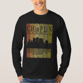 T-shirt Champlin Éléments de tableau périodique Champlin M
