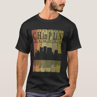 T-shirt Champlin Éléments de tableau périodique Champlin M