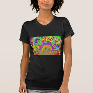 T-shirt Champs de tournesol pour toujours - orange