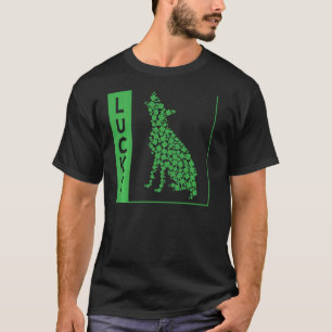 T-shirt Chance Chien Irlandais Clocher St Patrick S Day Gr