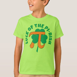 T-shirt CHANCE DE PI RISH St Patrick's Day Pi Day Kids