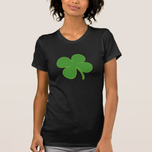 T-shirt chanceux de trèfle de Quatre-Feuille