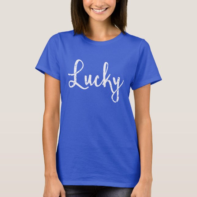 T-Shirt chanceux détendu Lucky Fox Tee (Devant)