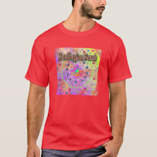 T-shirt chanceux doré de Huntington Beach