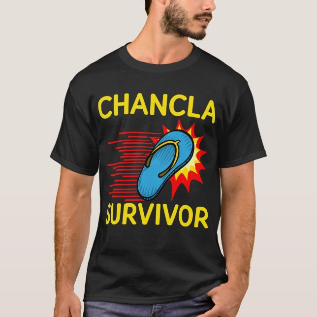 T-shirt Chancla Survivor (Devant)