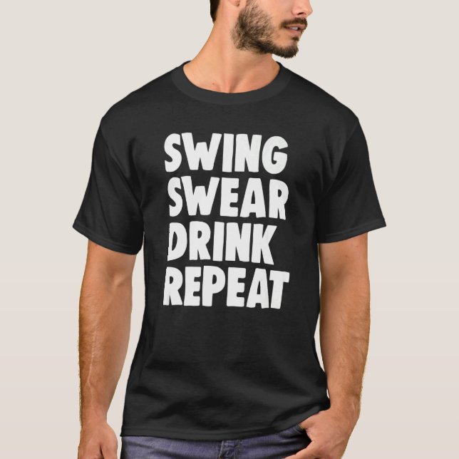 T-shirt Chandail à coudre Boire à répétition Joueur Femmes (Devant)