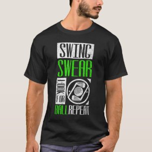 T-shirt Chandail À Swing Chercher Ball Repeat Golf