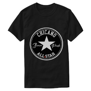 T-shirt Chandail Brown Pride Chicano