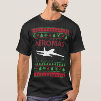 T-shirt Chandail laid de Noël d'Aeromas