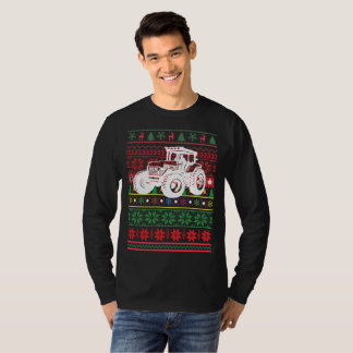 T-shirt Chandail laid de Noël d'agriculteur