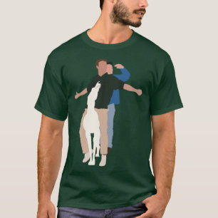 T-shirt Chandler et garçon Joey