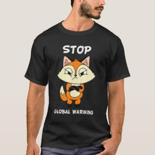 T-shirt Changement climatique Réchauffement climatique de