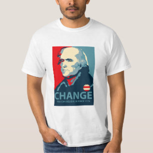 T-shirt Changement de Thomas Jefferson que vous pouvez