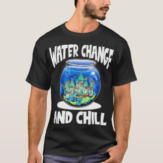 T-shirt Changement d'eau et de refroidissement Aquarist Ca