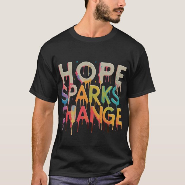 T-shirt Changement d'espoir (Devant)