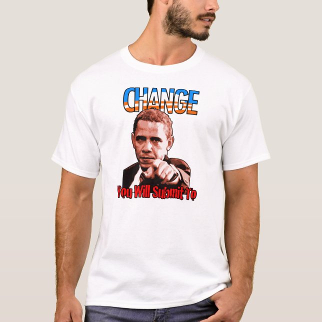 T-shirt CHANGEMENT que vous soumettrez à (Devant)