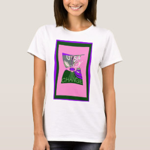 T-shirt Changement Rose Hillary USA Nous Sommes Plus Forts