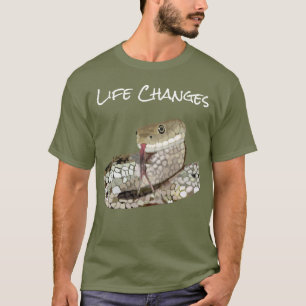 T-shirt Changements de vie, Symbolisme de serpent de trans