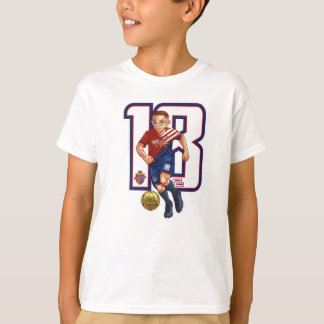 T-shirt Changer de jeu garçons #18 Football