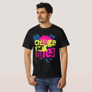 T-shirt Changer les Règles Graffiti Street Art Audacieux G