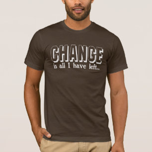 T-shirt CHANGEZ (est tout que j'ai laissé…)