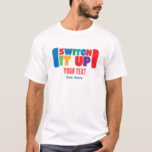 T-shirt Changez la donne – Citation de typographie motivat