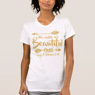 T-shirt Chanson de 2h10 de Solomon il m'appelle le bel