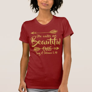 T-shirt Chanson de 2h10 de Solomon il m'appelle le bel