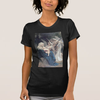 T-shirt Chanson des anges peignant l'antique bébé religion
