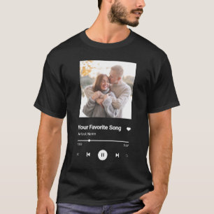T-shirt Chanson Personnalisée Chanson Favorite Chanson Une
