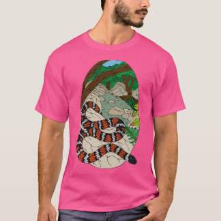 T-shirt Chantade de montagne Lampropeltis zonata multi