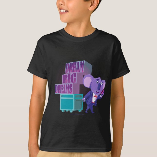 T-shirt Chanter 2 Buster Moon Dream Big Dreams (Devant)