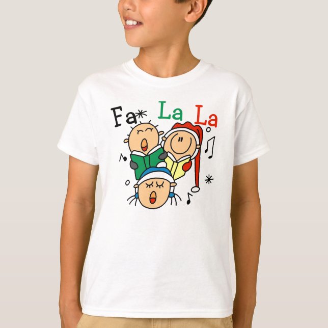 T-shirt Chanter Noël Carols (Devant)