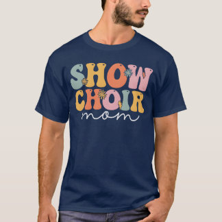 T-shirt Chanteur Groovy chantant des amis choristes