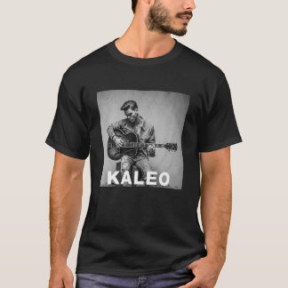 T-shirt Chanteur Kaleo Band Music Tour Classique