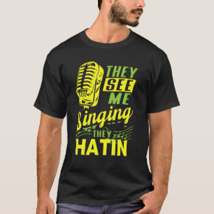 T-shirt Chanteur musical de Broadway