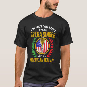 T-shirt Chanteur Opéra Pour Opéra Vocaliste Tenor Chanteur