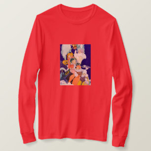 T-shirt Chanteurs de Noël vintage sous les étoiles