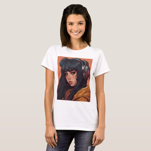 T-shirt chanteuse Iconic (Devant entier)