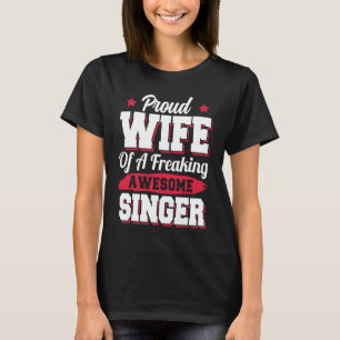 T-shirt Chanteuse Musicienne Opéra Karaoké Chanteuse Femme