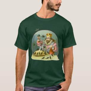 T-shirt Chantez une chanson de six pence, Comptine vintage