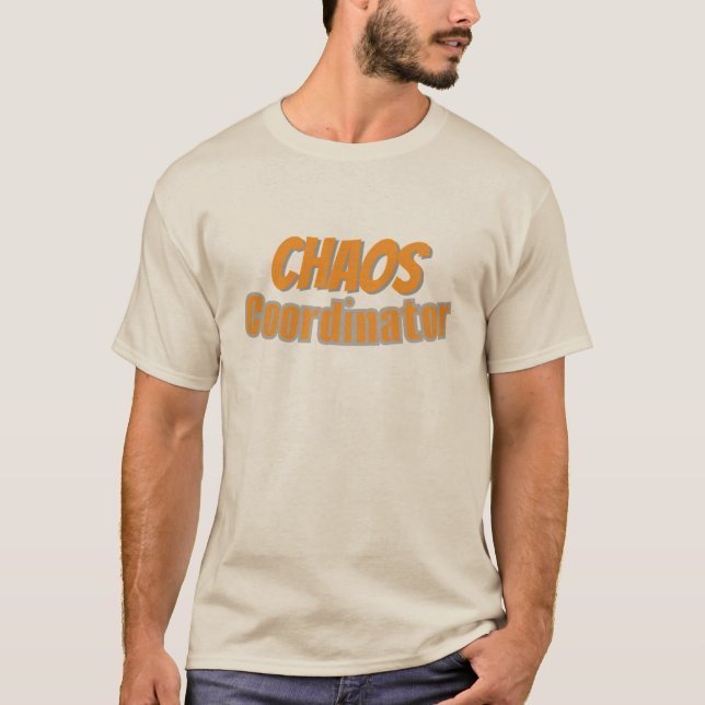 T-shirt Chaos Coordinateur (Devant)
