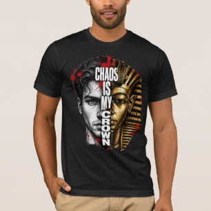 T-shirt Chaos est ma couronne – Pharaoh Streetwear Graphiq