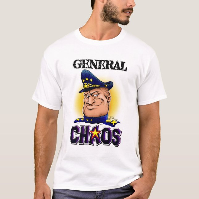 T-shirt CHAOS général - pièce en t d'équipe de créateurs (Devant)