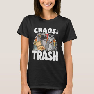 T-shirt Chaos & Trash Garbage Panda Raccoon  5