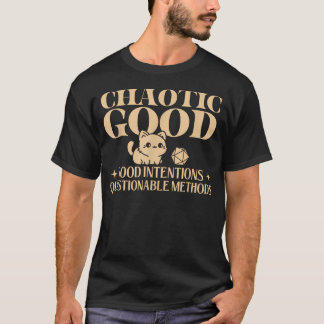 T-shirt Chaotic Good - Jeux de rôle sur table D20