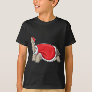 T-shirt Chapeau de Noël à la tortue