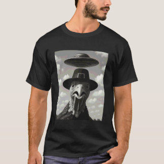 T-shirt Chapeau de Pèlerin de Meme de Thanksgiving Drôle D