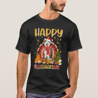 Chapeau de Père Noël Siberian Husky Dinde Pumkin J